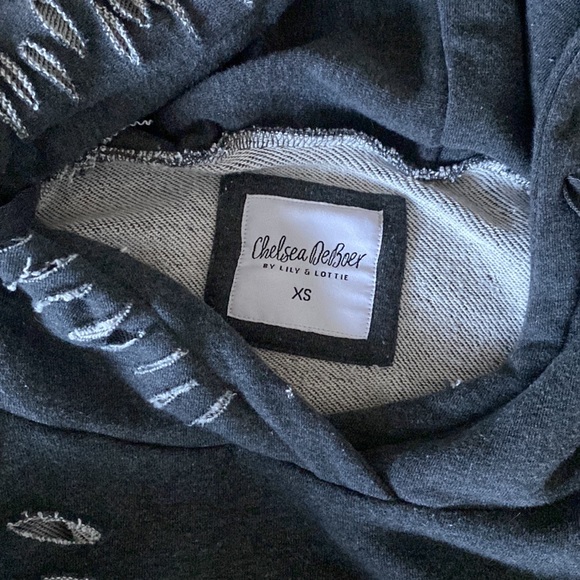 Chelsea Deboer distressed hoodie - Picture 6 of 8